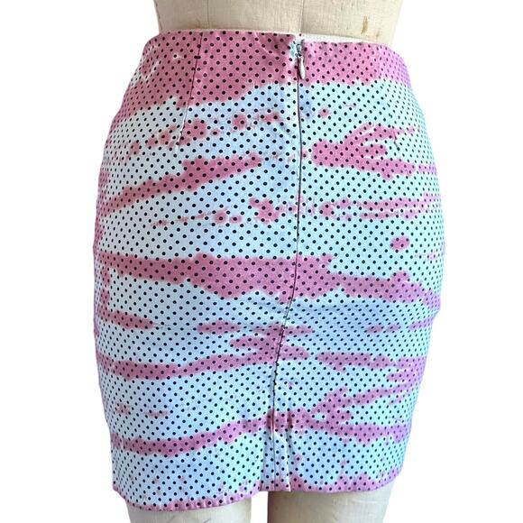 Womens Skirt Size Small Reworked Pencil Hippie Chic Festival Office Hippy Summer - Picture 4 of 7